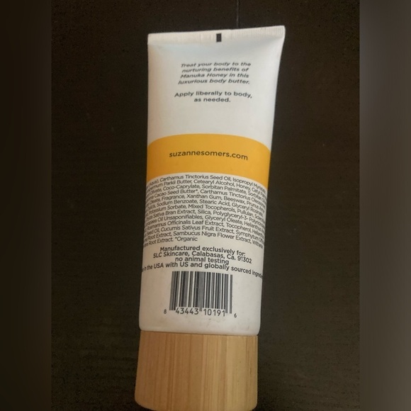 Suzanne Organics Manuka Honey Body Butter- 6 fl oz. Toxic free - Picture 2 of 2